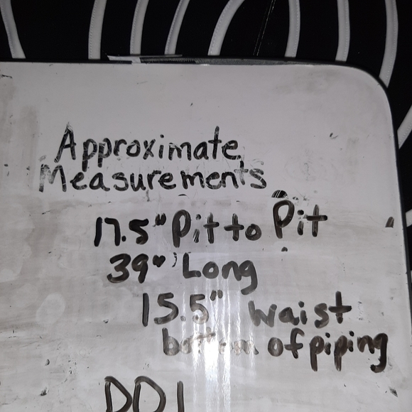 Vintage Spiegal Black With White Piping Body Con - Picture 5 of 5